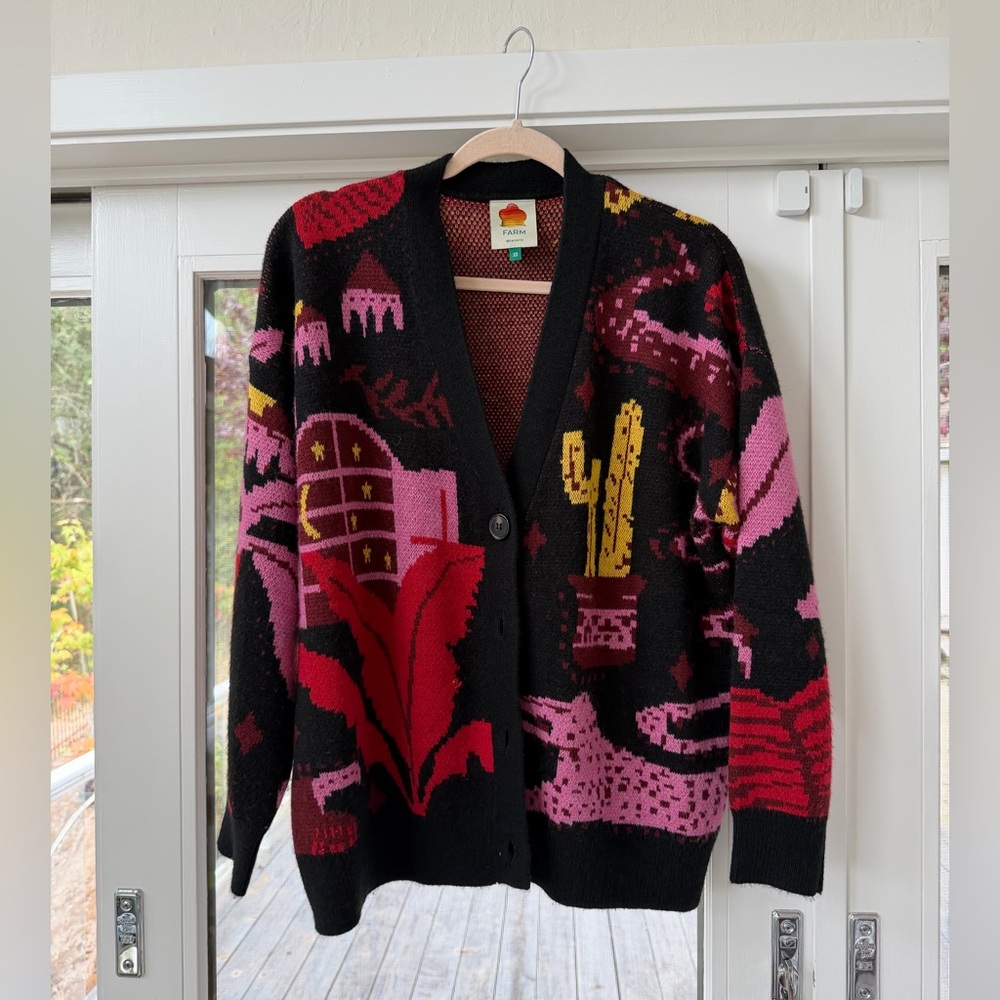 Farm Rio Tropical Magic cardigan
